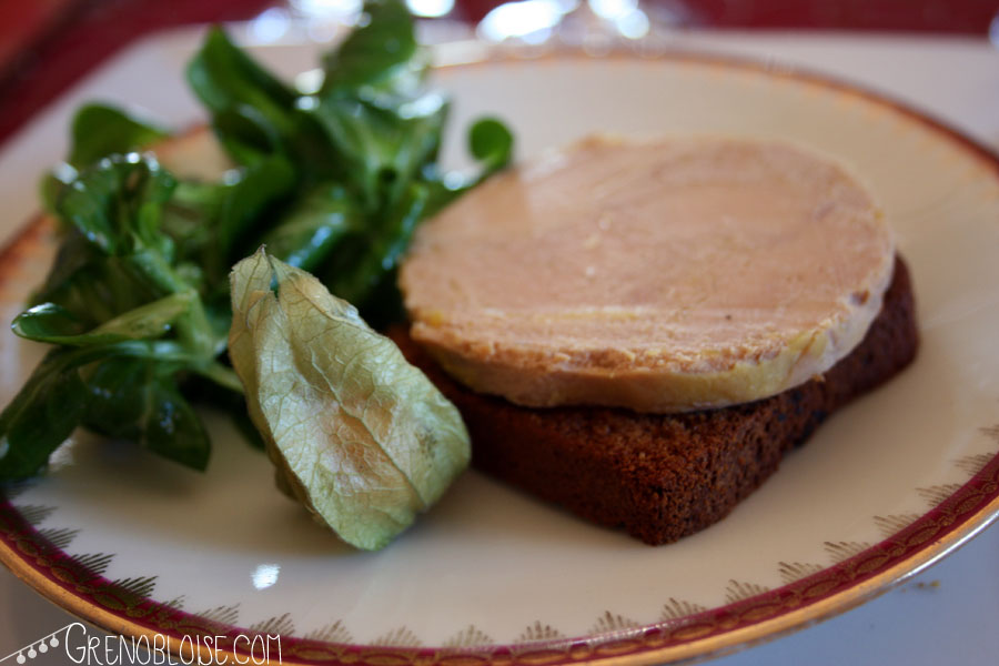 foie gras sur pain d'épices